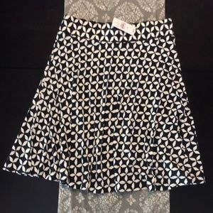 [Ann Taylor Loft] New! Navy & White Size XS Skirt